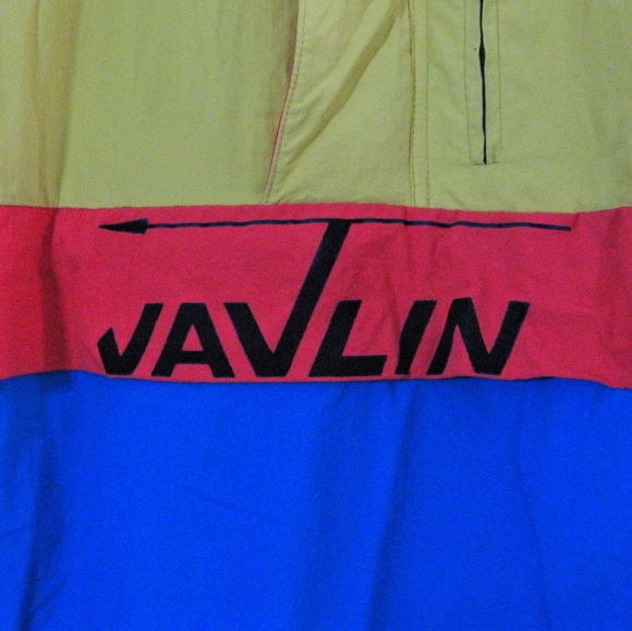 Vintage Javlin Quarter Zip Jacket - 80s Padded - Size Medium - Picture 3 of 4